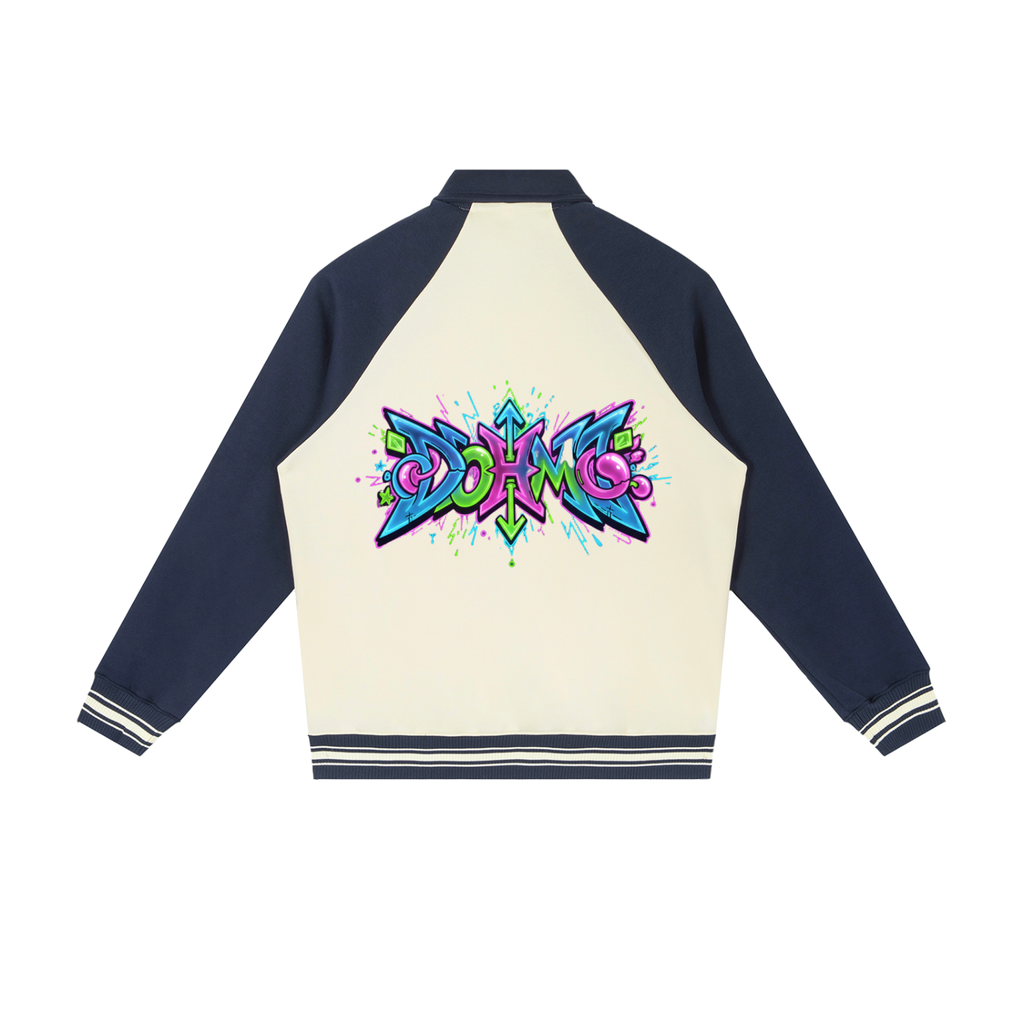 "Color Splash" Baseball Jacket